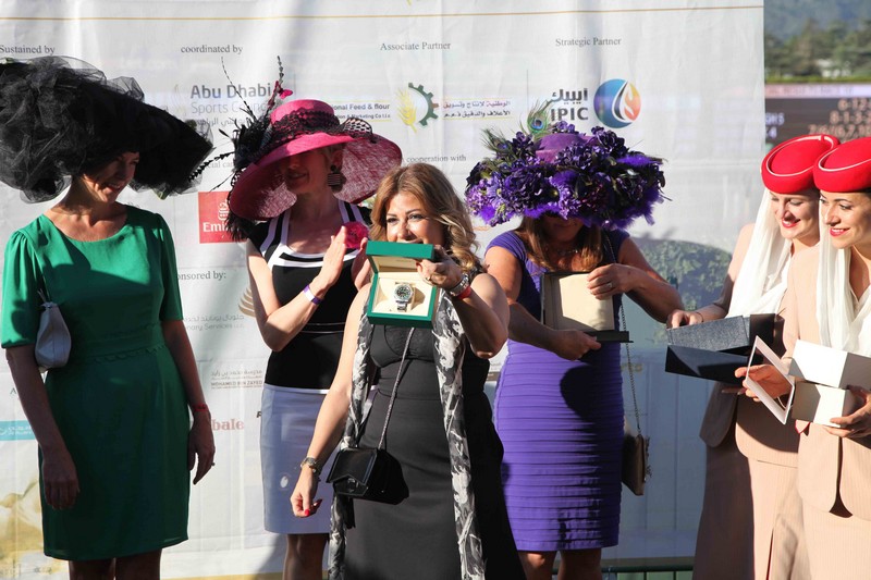 Racing day at Santa Anita Park